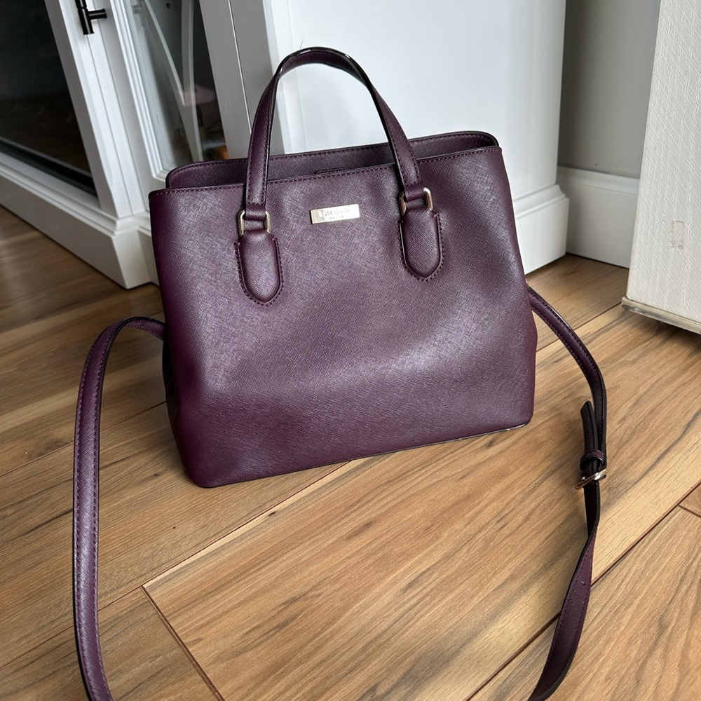 Elegant Purple Handbag